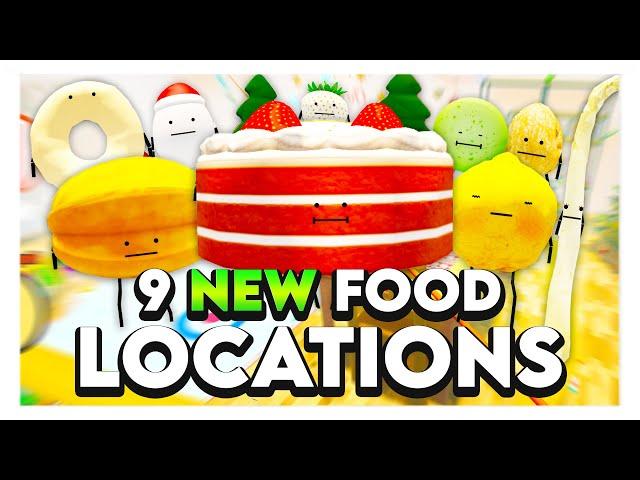 How To Get ALL 9 CHRISTMAS FOODS in Secret Staycation on Roblox! 