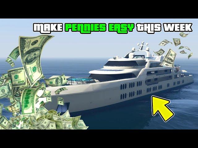 Guide To Make Pennies This Week In GTA Online! (GTA Online Weekly Update Guide)