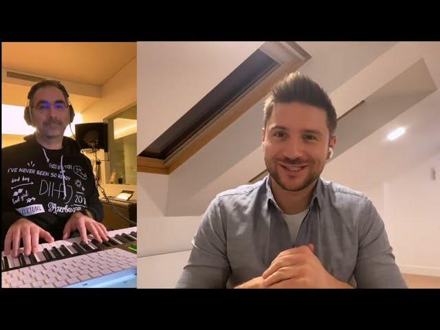 Sergey Lazarev sings SCREAM accompanied by Dimitris Kontopoulos