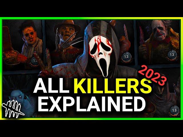 ALL 33 Killers EXPLAINED for Beginners - Dead By Daylight