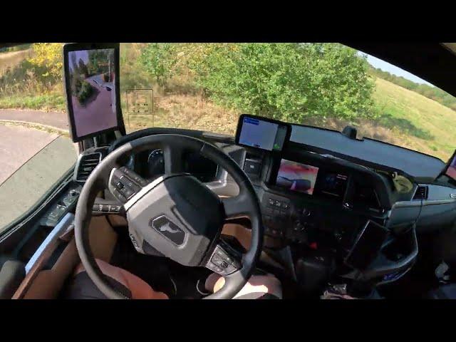 MAN TGX TG3 18.580 -POV- driving (2)