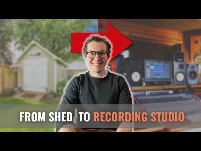 How To Build A Soundproof Studio In A Shed Part 1