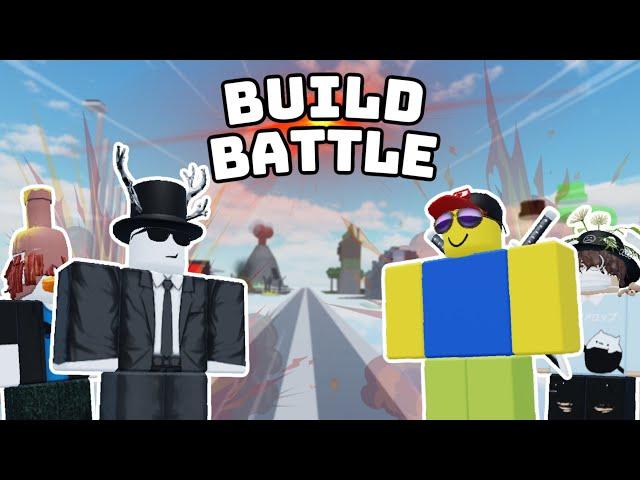 The Ultimate Build Battle (ft. Baztar & Soft Almonds) | Roblox Obby Creator