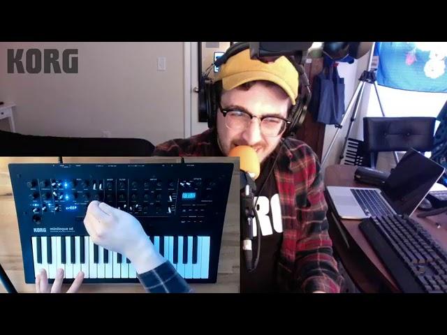 Korg Livestream – Korg minilogue xd product demo & Q&A