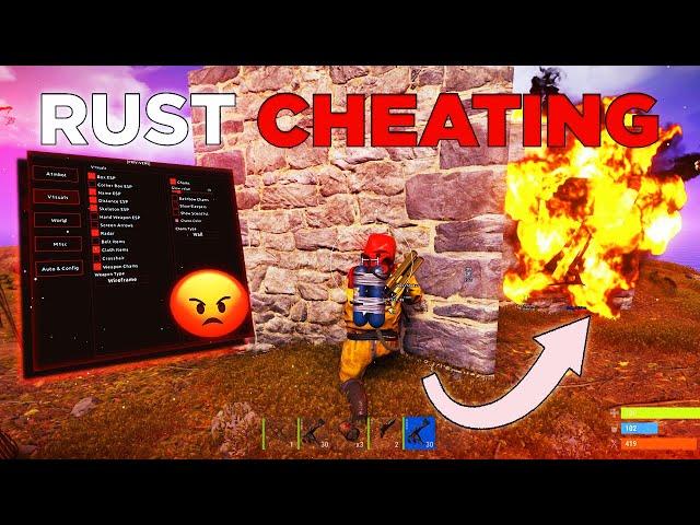 I RAID EVERYONE BASE on RUST WIPE DAY with BEST RUST CHEAT..