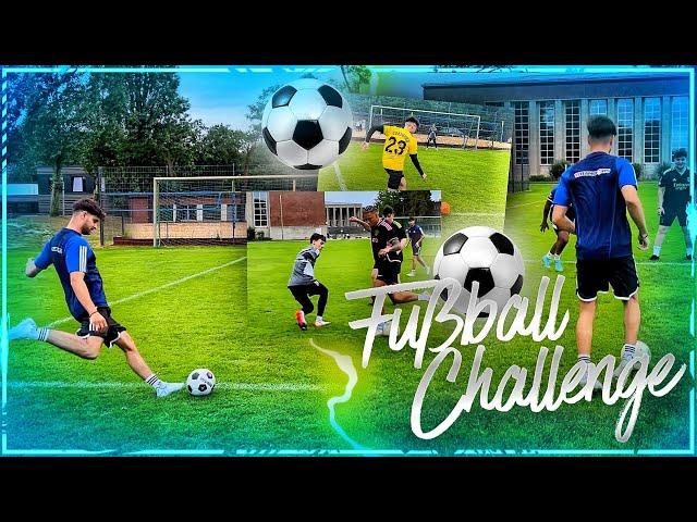 FUSSBALL CHALLENGE MIT SIDNEY, ELDOS, ALIEU, MICHA UND MUSTI!️