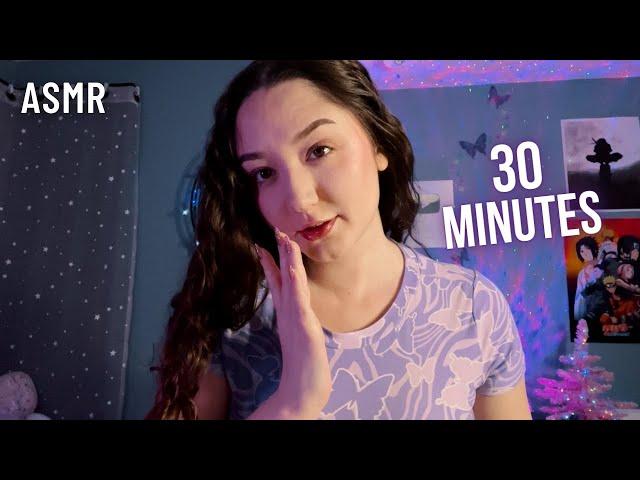 ASMR 30 Minutes Of Fast Mouth Sounds & Inaudible Whispering