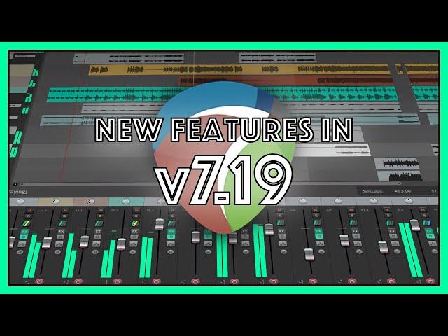 What's new in REAPER 7.19 - Better Metronome, mouse position overlay, and more