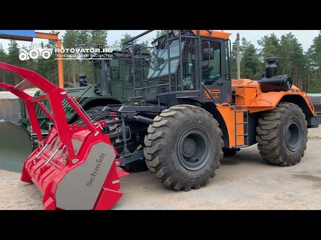 Небольшое видео о важности агрегатирования мульчера / ротоватора на трактора Станислав MF705PRO