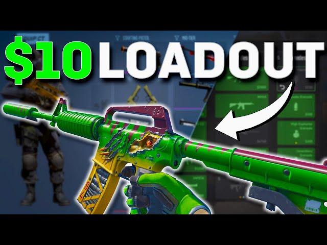 The BEST CS2 Loadout UNDER $10! Cheap CSGO Skins 2024!