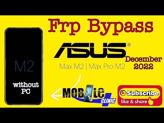 Asus Zenfone max pro M2 | Max M2 Frp Bypass @mobile_clinic_