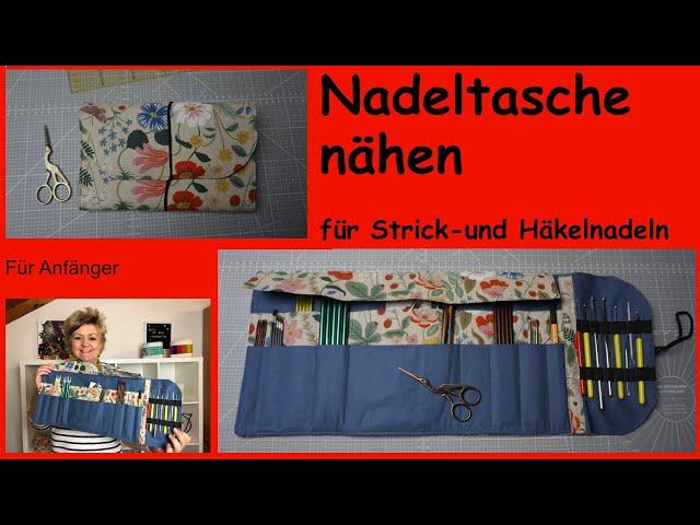 Schöne Tasche für deine Strick-und Häkelnadeln 