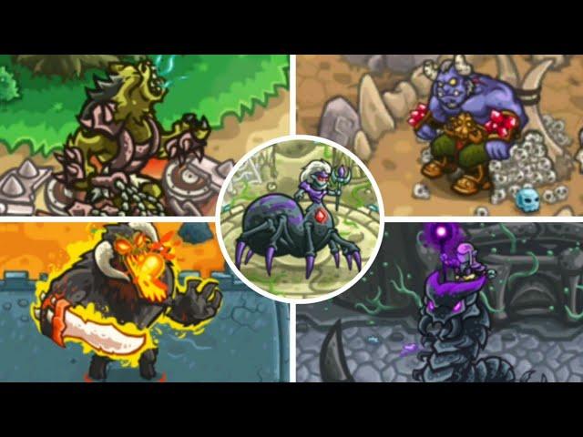 Kingdom Rush Origins - All Bosses & Ending