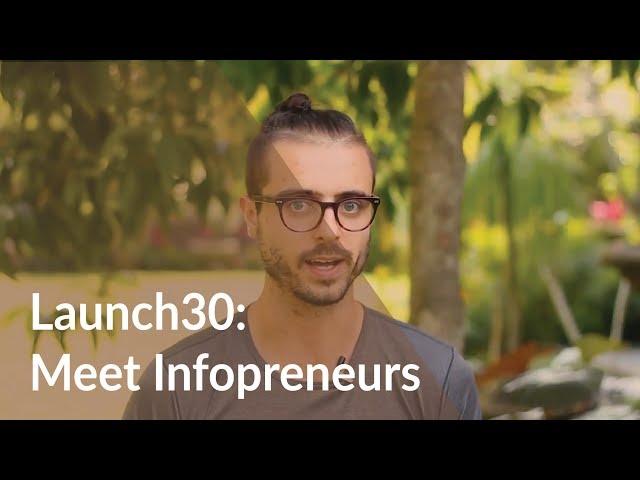 Launch30: Meet infopreneurs (Leigh wasson & Hayley Hogan)