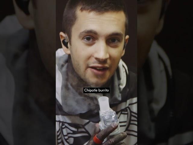 More from the #Blurryface archives, a dressing room in 2015.