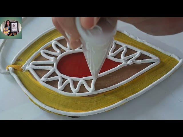 Perfect Lippan Art बनाए Ply Board  और Cardboard के साथ / Lippan Art Tutorial With Tips & Tricks