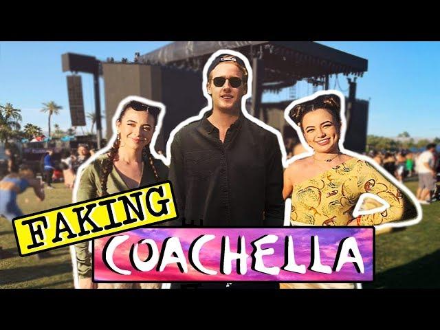 I FAKED GOING TO COACHELLA WITHOUT LEAVING MY BEDROOM! *INSTAGRAM PRANK*