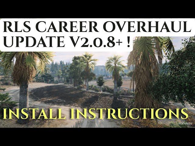 Outdated Install Instructions for RLS Career Overhaul V2.0! - BeamNG Career Mod