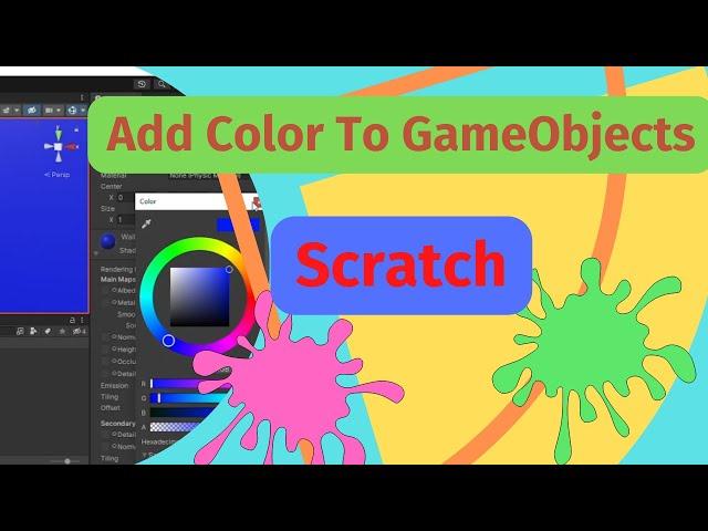 Adding Color To GameObject | Unity