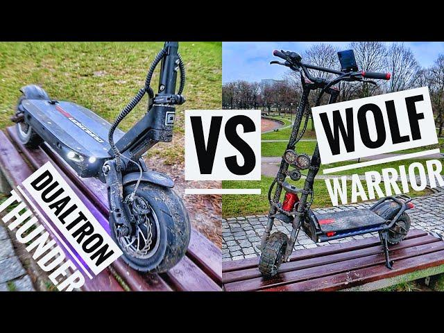 WOLF WARRIOR 11+ VS DUALTRON THUNDER - Performance/Feature Comparison! (both slow after Rion...)