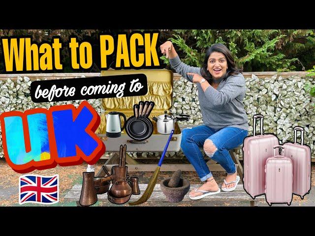 What to PACK before coming to UK || Angloverse || Ielts || Lintu Rony || London