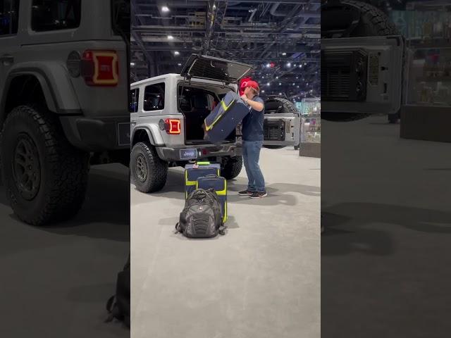 2023 Jeep Wrangler Rubicon 392 Luggage Test