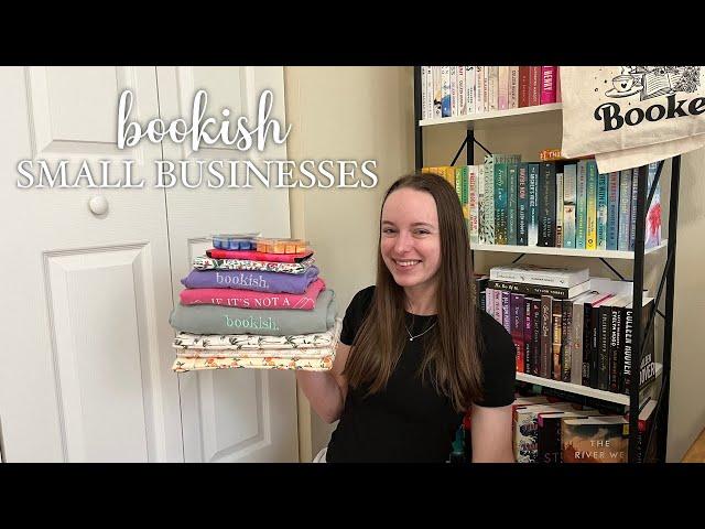 Bookish Small Businesses ￼️ - shirts, sweatshirts, candles, stickers, etc.!