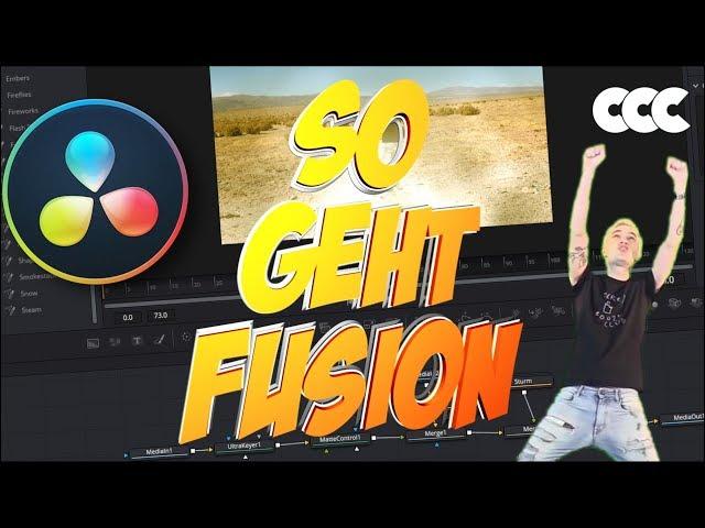 So geht Davinci Resolve FUSION! Tutorial für Beginner (Deutsch)