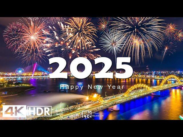 LIVE: New Year Fireworks Around the World  | Happy New Year 2025 4K - Colorful Firework Display