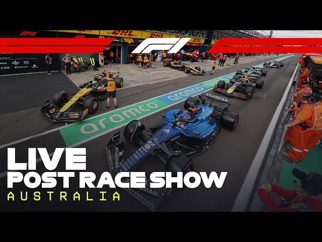 LIVE: Australian Grand Prix Post-Race Show