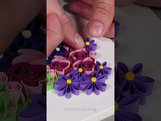 Springtime Quilling ! - Paper Bouquet of Flowers