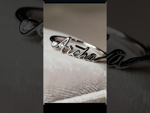 Writing the name #archa on #ring #shortsfeed #love #shorts #whatsapp