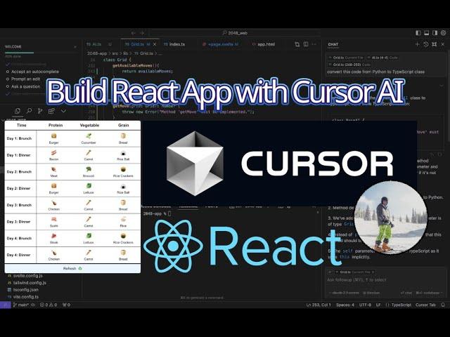 Learn Cursor AI by React example