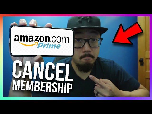 How to CANCEL Amazon Prime Membership (Cancel Amazon Prime Free Trial)