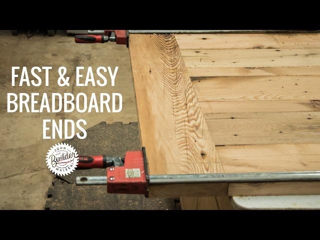 Create Woodworking Breadboard Ends Quick And Easy
