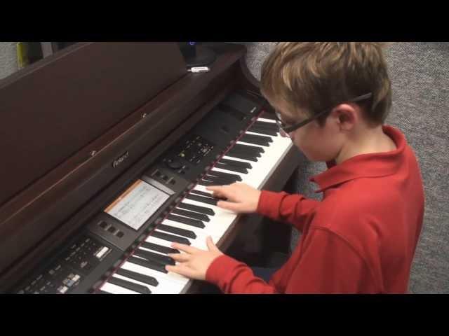 Aidan Plays "Winter Games - 1988 Winter Olympic Theme" by David Foster