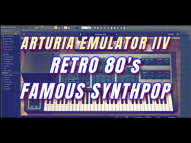 Arturia - Retro 80's Synthpop - Emulator IIV - Sound Bank - Presets