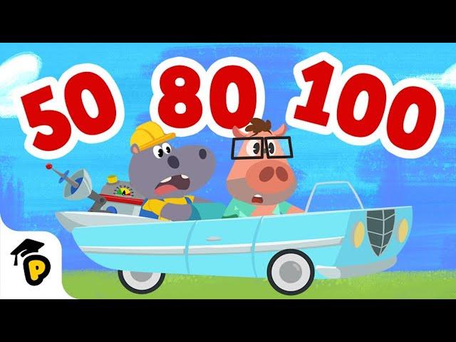 Drive around Panda City | Math Concepts | Kids Learning Video | Dr. Panda TotoTime