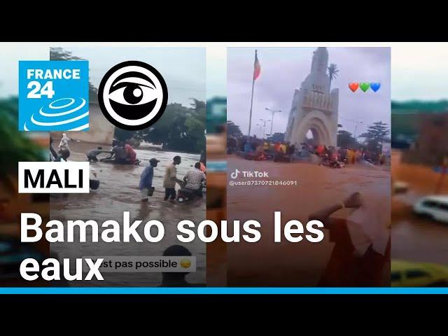 En images : Bamako sous les eaux après des précipitations monstres • Les Observateurs