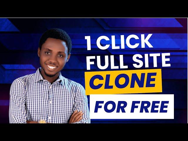 How to Copy Any Website With a Click For Free, Edit & Make It Live [NEW]️