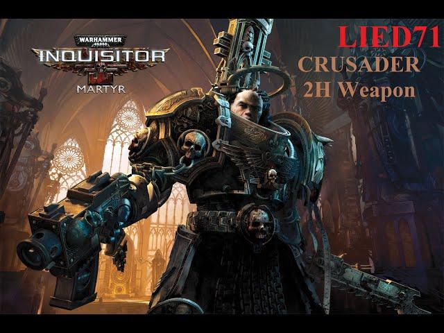 Warhammer 40k Inquisitor. #14. Двуручник, теперь темный легион, ересь у хаоса первая смерть...