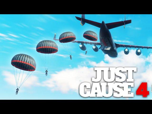 PARATROOPER CARGO PLANE in Just Cause 4!