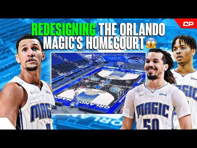 REDESIGNING The Orlando Magic's Homecourt  | Highlights #Shorts