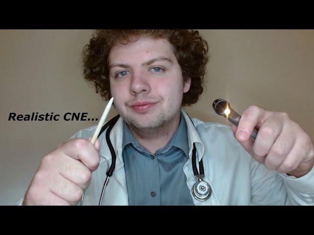 Extremely Realistic Cranial Nerve Exam | ASMR