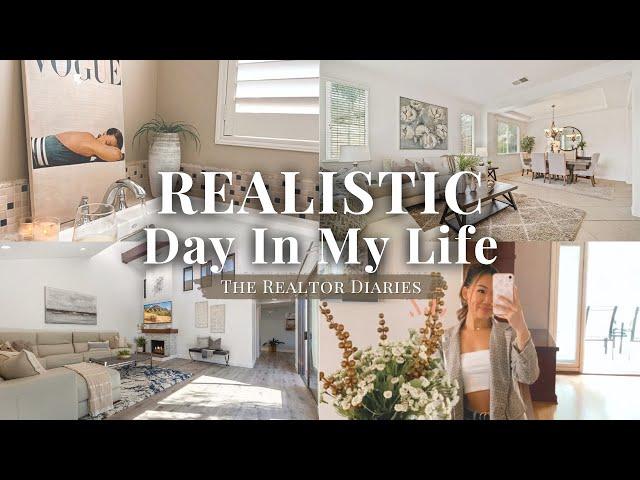 *REALISTIC* DAY IN THE LIFE OF A REAL ESTATE AGENT | The Realtor Diaries