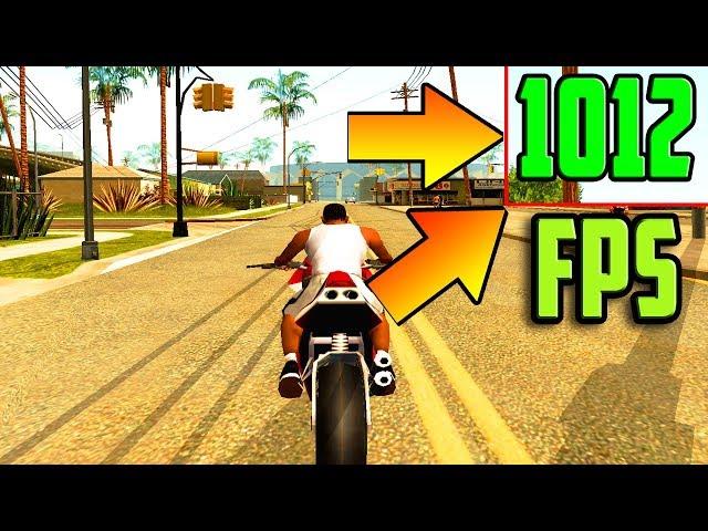 ЧТО БУДЕТ ЕСЛИ ИГРАТЬ В GTA SAN ANDREAS С 1000 FPS | 1000 FPS UP IN GTA SA