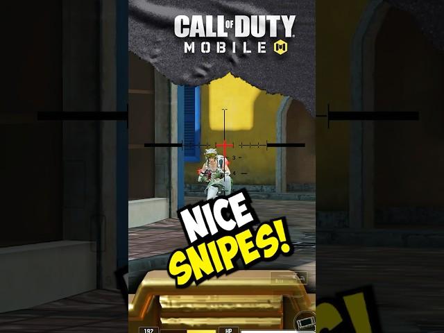 Nice snipes!