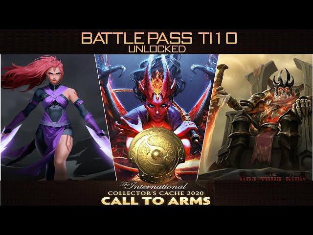 The International Battle Pass is here! | 3 ARCANAS | 2 PERSONAS