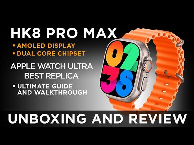 HK8 PRO MAX | Apple Watch Ultra | Best Replica 2023