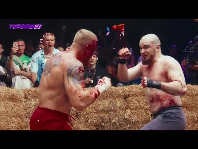 Bloody Fight Top Dog 21 - Иван Русский Богатырь Матвеев vs Даниял Баллас Акаев